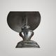 Mushroom lamp from the Art Deco period characteristic of Jacques AD productions.
