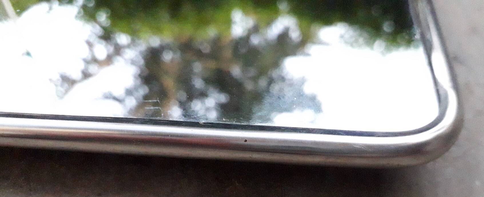 Barber mirror 24 x 18 cm