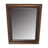 Gilded wooden mirror
