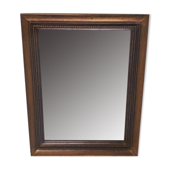 Gilded wooden mirror