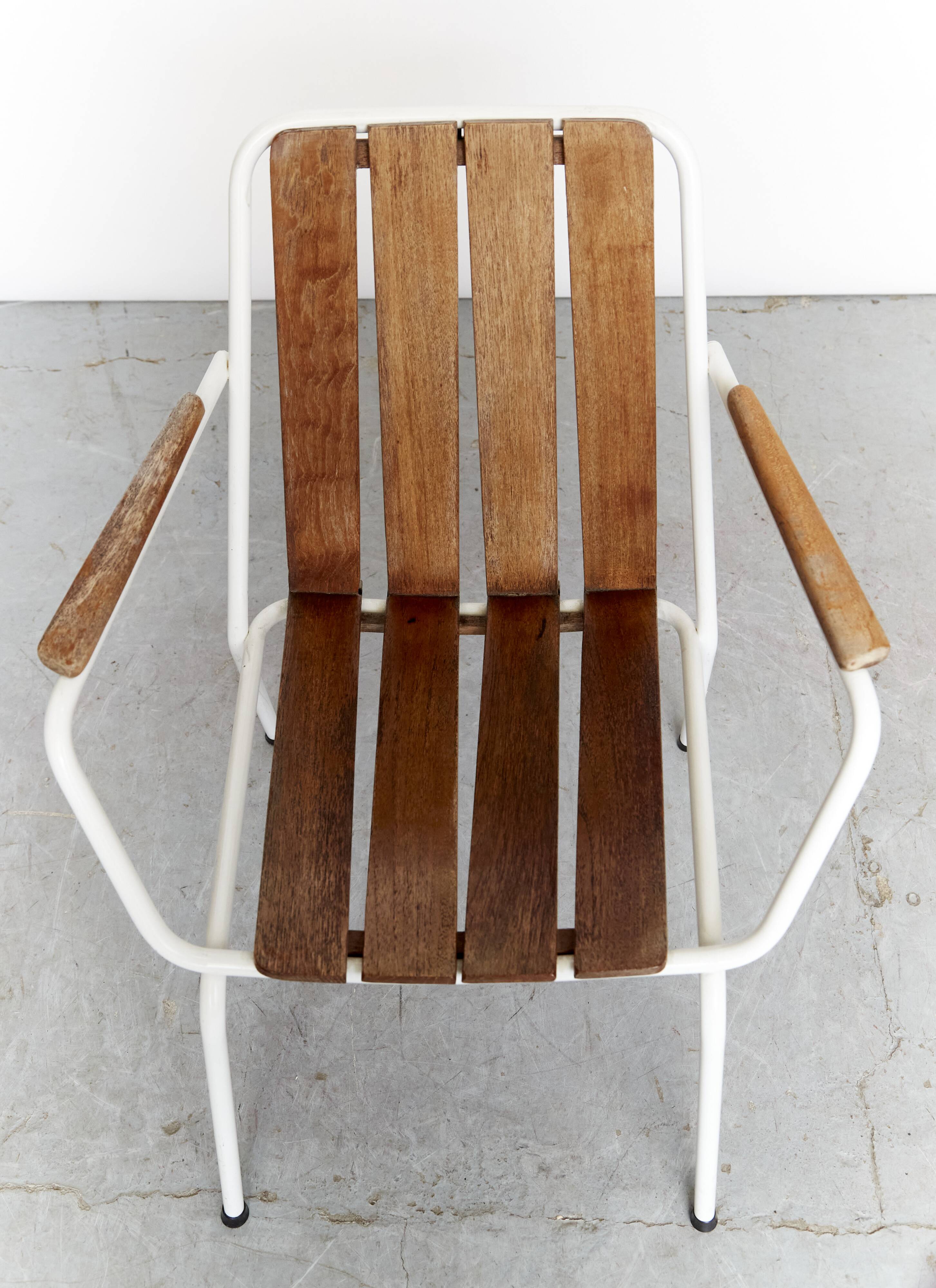 Daneline Mid-Century Teak Garden Chairs