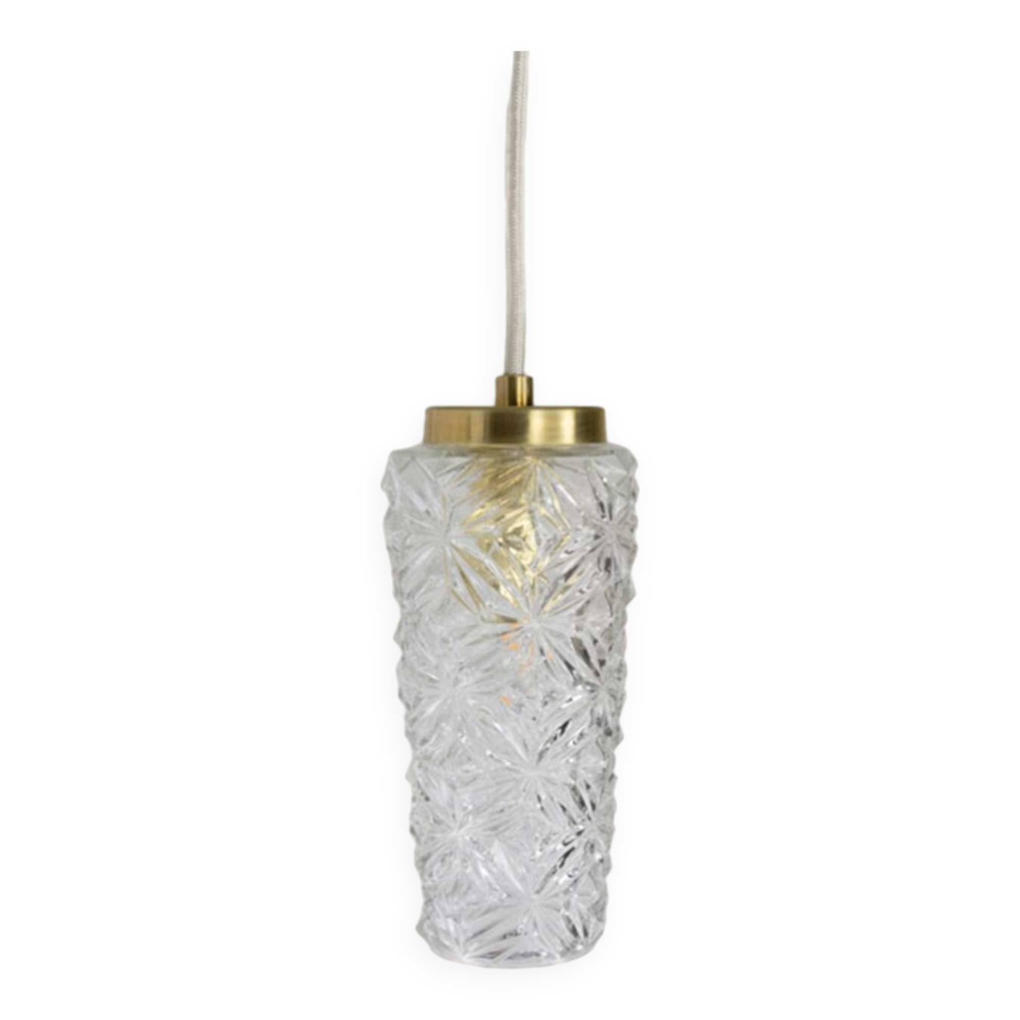 Irena * lampe à suspension yugochic * lampe suspendue mcm * mini lustre * petit luminaire de plafond vintage