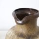 Earthen jug, German pottery, West Germany, vintage