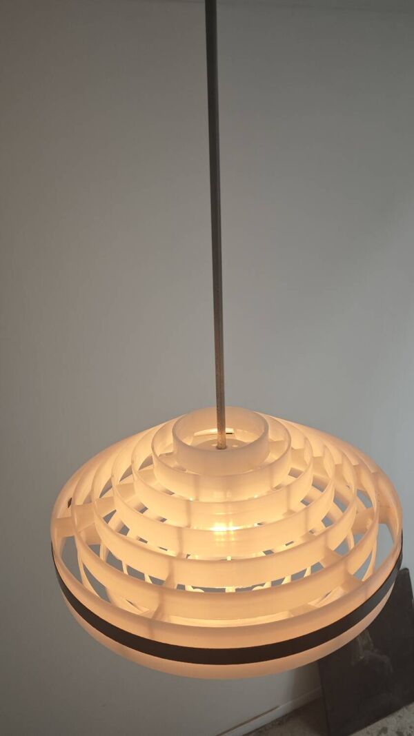 Lustre Suspension UFO ère spatiale Tchécoslovaquie 1970
