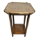 Table d'appoint Jugendstil avec plateau en laiton martelé