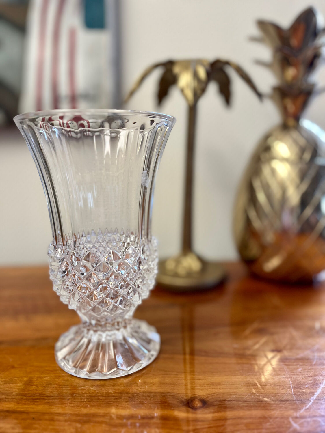 Vase en cristal médicis