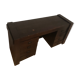 Black acacia desk Kaolin
