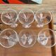 6 champagne glasses France