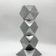Vase sculptural en fonte d’aluminium, 1970