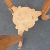 Sellette Art Nouveau Poirier and pink marble