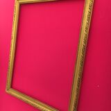 Cadre ancien bois doré 56 cm x 46 cm