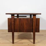 Mid-Century Freestanding Rosewood Desk by Kai Kristiansen for Feldballes Møbelfabrik, 1960s