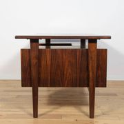Mid-Century Freestanding Rosewood Desk by Kai Kristiansen for Feldballes Møbelfabrik, 1960s