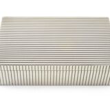 Art Deco box in Silver Metal in the Style of Sigvard Bernadotte