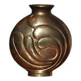 Vase en laiton vintage