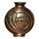 Vintage brass vase