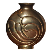 Vase en laiton vintage