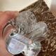 Pair of "Aladin" candlesticks in Baccarat crystal