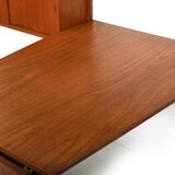Teak Royal System with conical Desk by Poul Cadovius