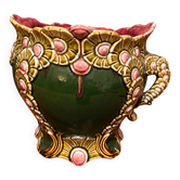 Cache-pot Art Nouveau , Onnaing, modele 738