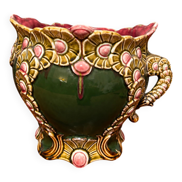 Cache-pot Art Nouveau , Onnaing, modele 738