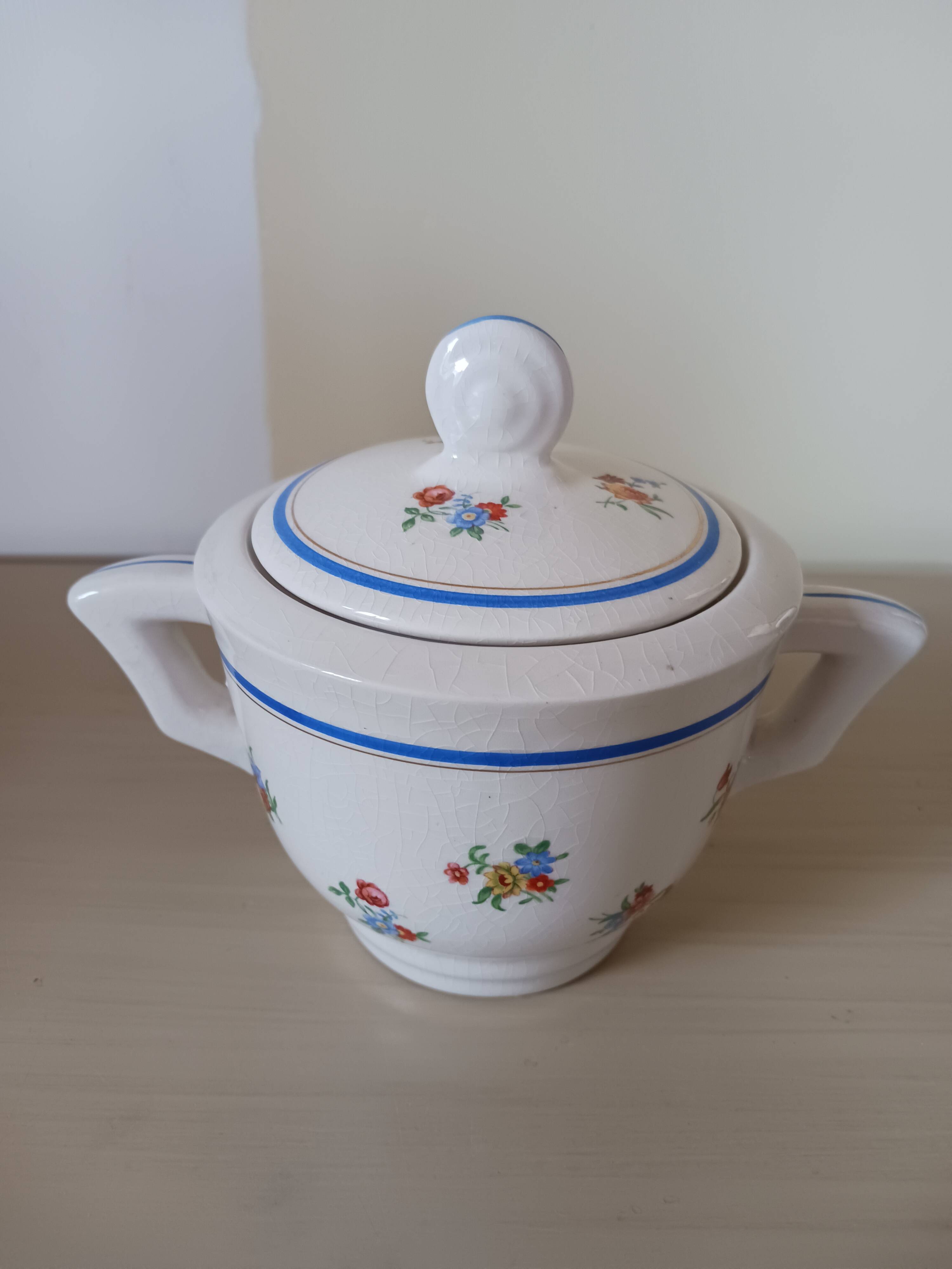 Antique sugar bowl, Moulin des Loups, Orchies.