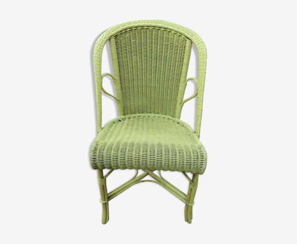 Fauteuil en rotin 1930/1940
