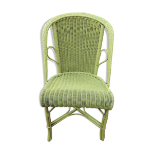 fauteuil en rotin 1930/1940