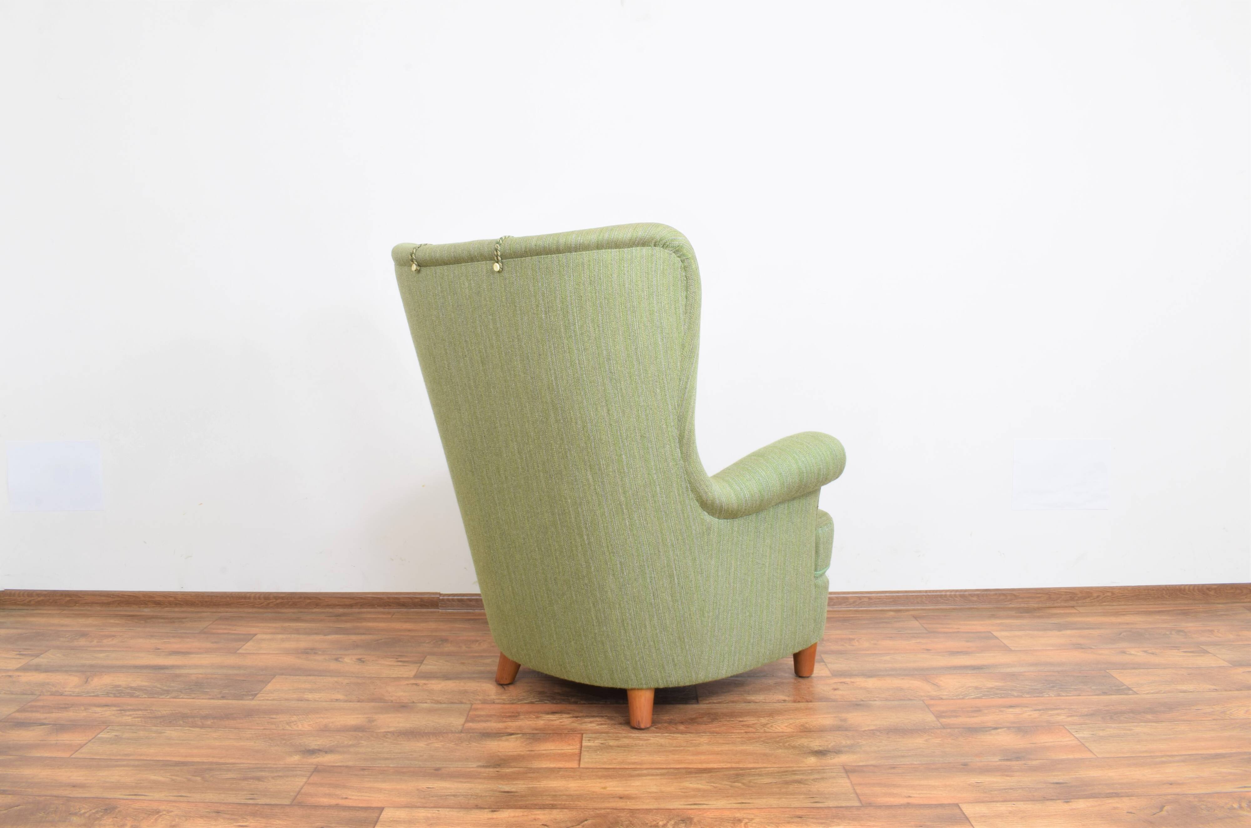 Mid-Century Swedish Teak Armchair, 1960s.