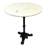 Parisian coffee bistro table marble tray