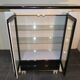 Bicolour lacquered wood bar cabinet, Italy, 1980s