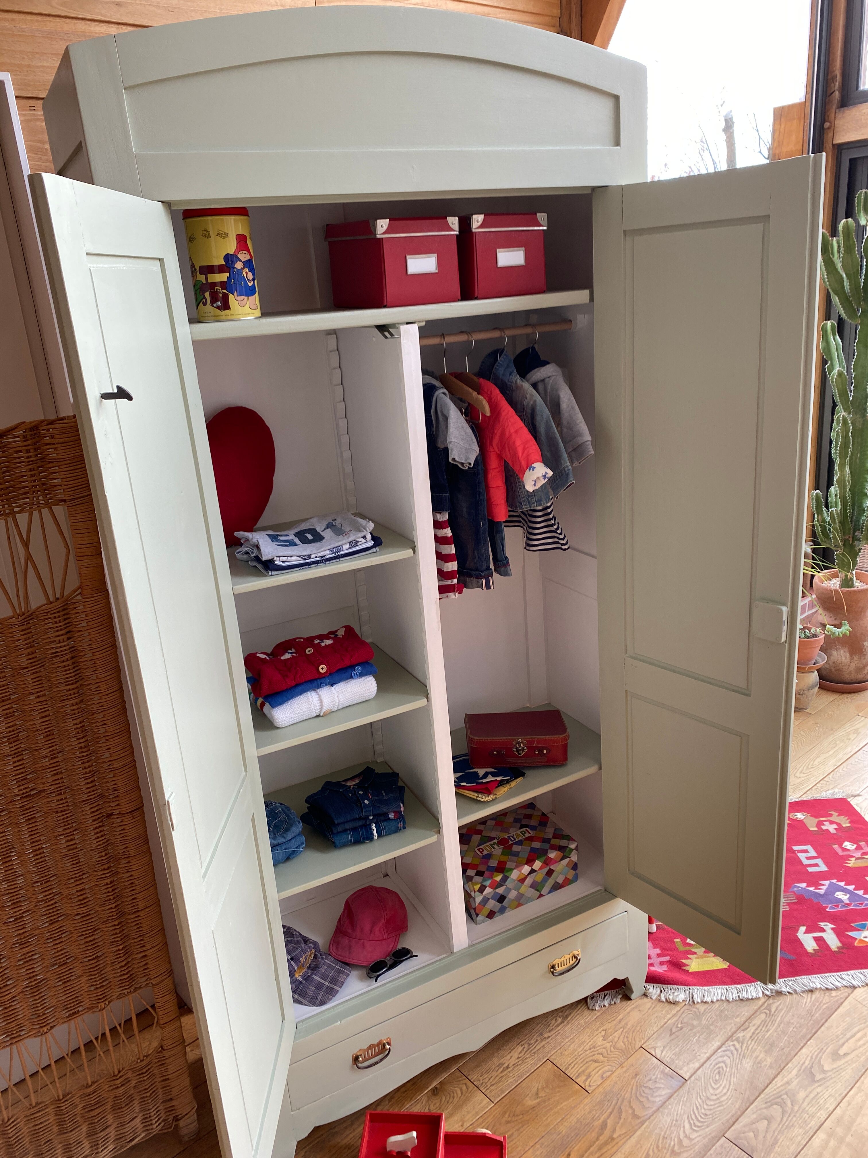 Parisian wardrobe