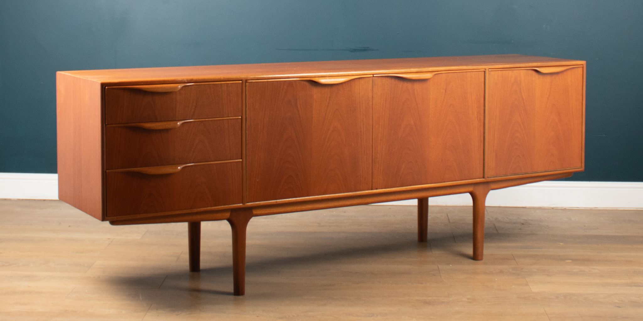 Retro Teak 1960s Long Mcintosh of Kirkcaldy Dunvegan Sideboard Tom Robertson
