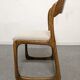 Série de 4 chaises traineau Baumann des années 60/70