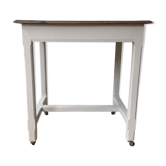 Desserte vintage en bois massif