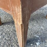 Rustic farm tabouret in fir