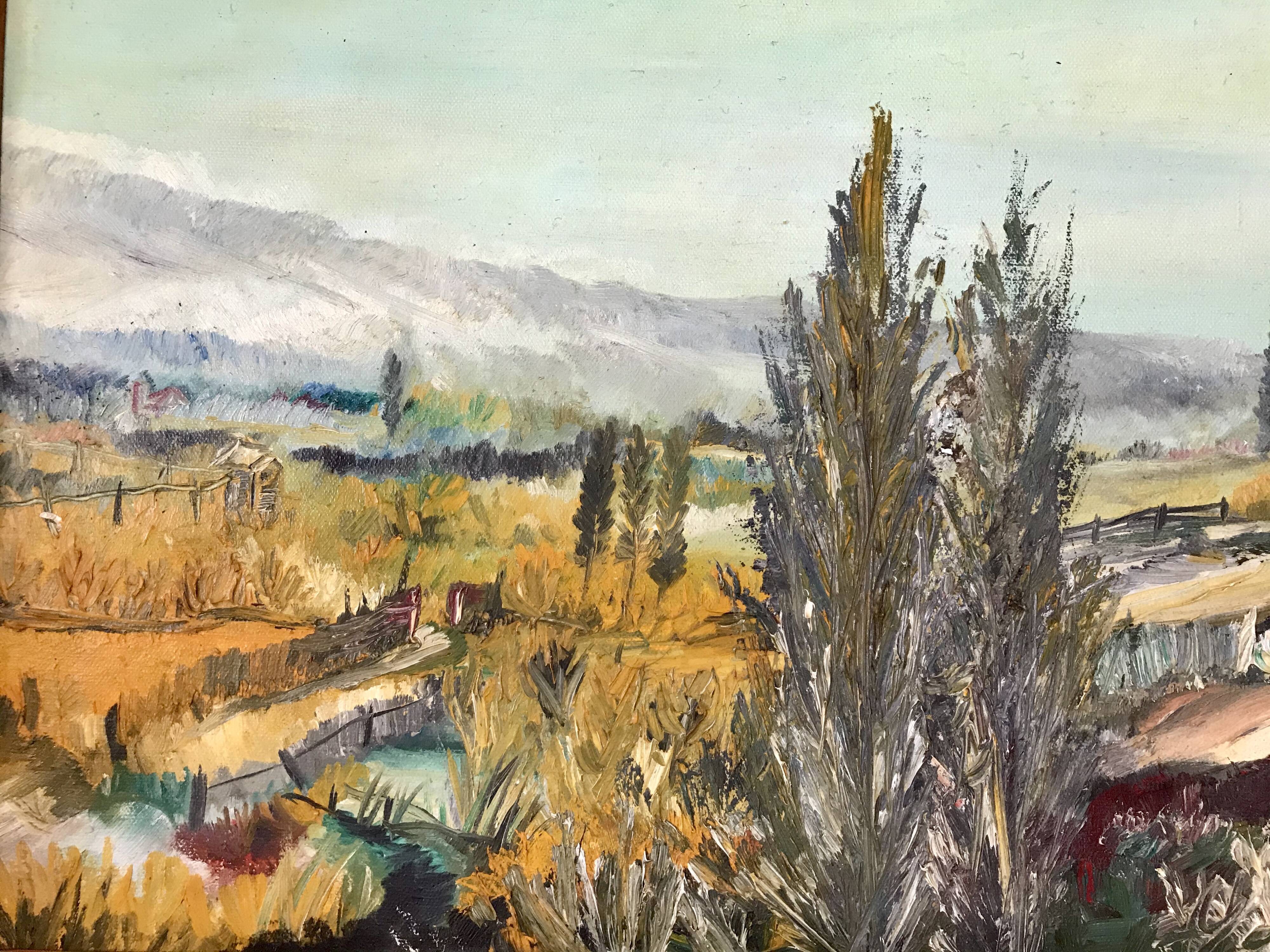 Ancient landscape painting