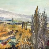 Ancient landscape painting