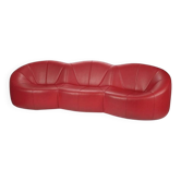 Canapé Pierre Paulin - Ligne Roset Edition - Pumpkin 3-seater - Faux leather