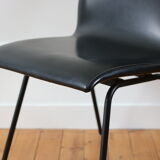 Series of 4 vintage chairs 1950