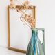 Pitcher - enamelled antique vase