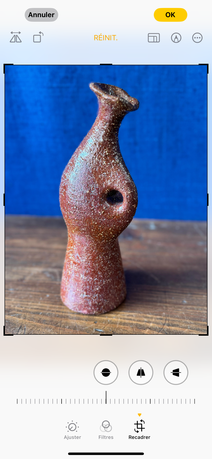 Amazing glazed terracotta jug – 1960s