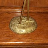 Brass-bronze egret bird