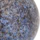 Blue speckled ceramic vase by Bernard Buffat, 1970s.