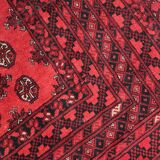 Antique Afghan Ersari handmade rug 208 x 288 cm 1920s