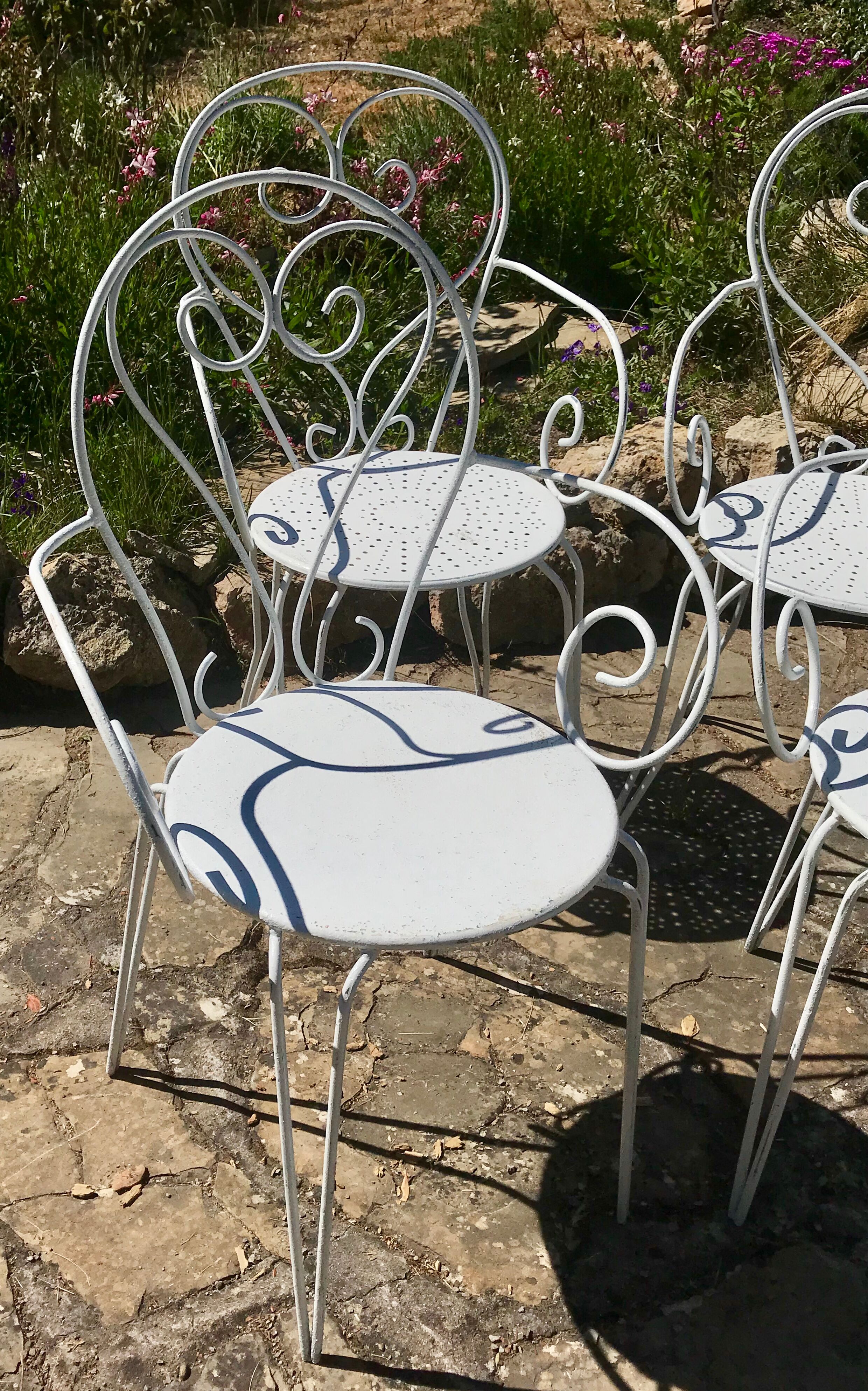 Vintage garden chairs