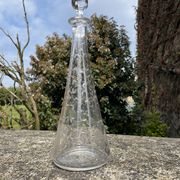 Saint Louis cut crystal stamped decanter