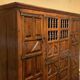 large 6-door Spanish Renaissance oak cabinet - 17th century
