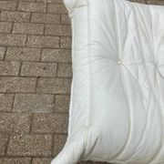 100% authentic Ligne Roset Togo 1-seater light beige leather '87