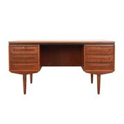 Teak desk, Danish design, 1960s, designer: J. Svenstrup